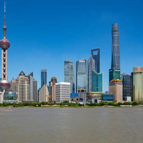 Shanghai Pudong View from Bund