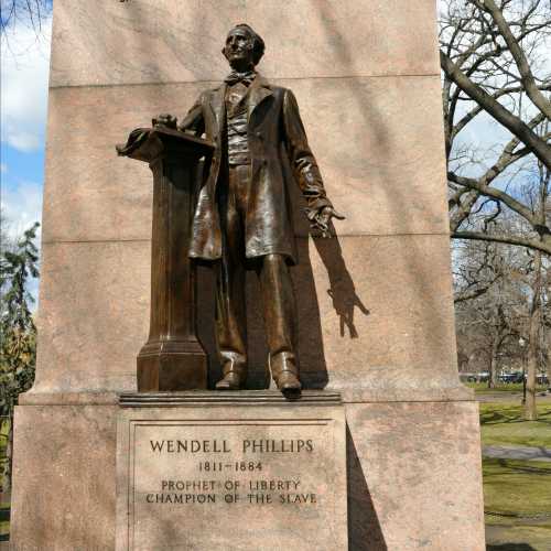 Wendell Phillips Statue, United States