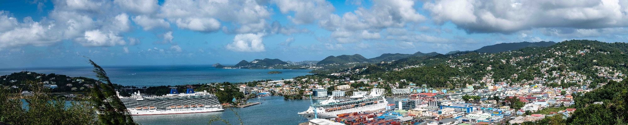 View on Castries