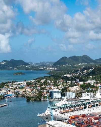 Castries City View Point, Saint Lucia