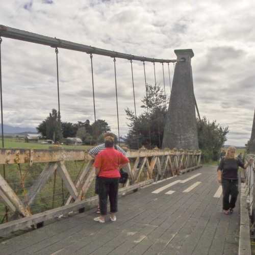 Clifden Suspension Bridge, New Zealand