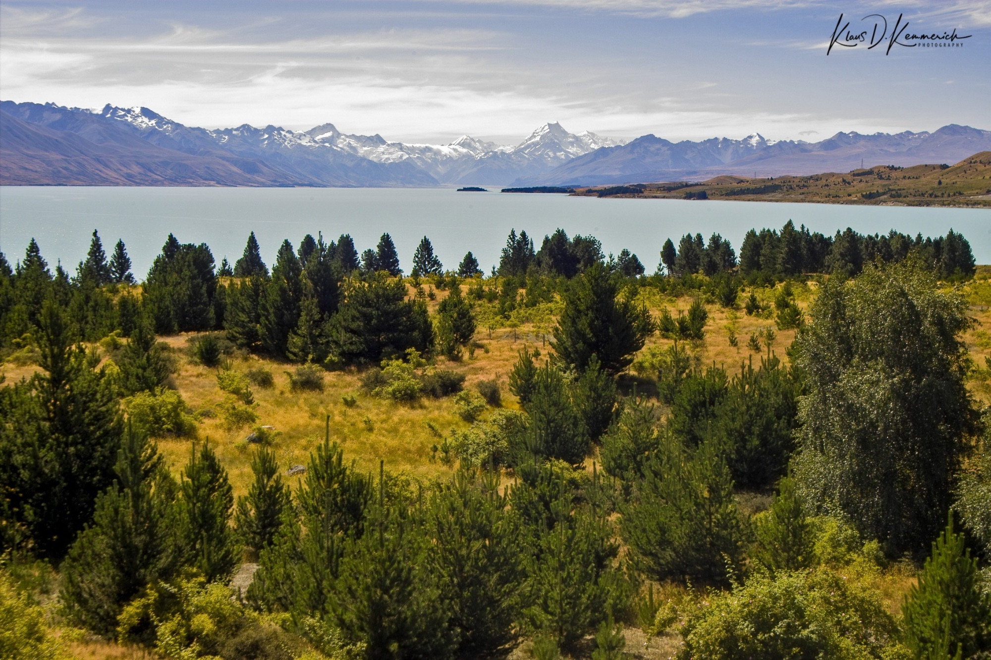 Lake Pukaki Viewpoint, Новая Зеландия