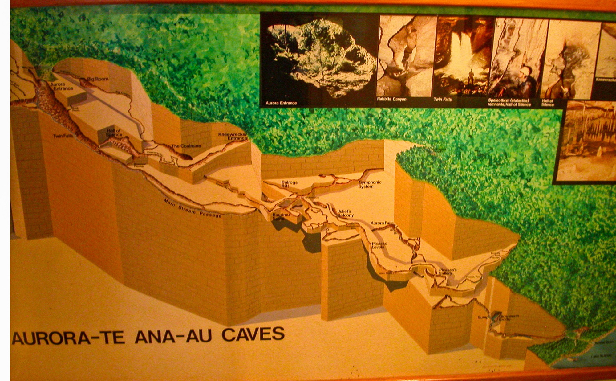 Aurora-Te Ana-Au Caves, Новая Зеландия