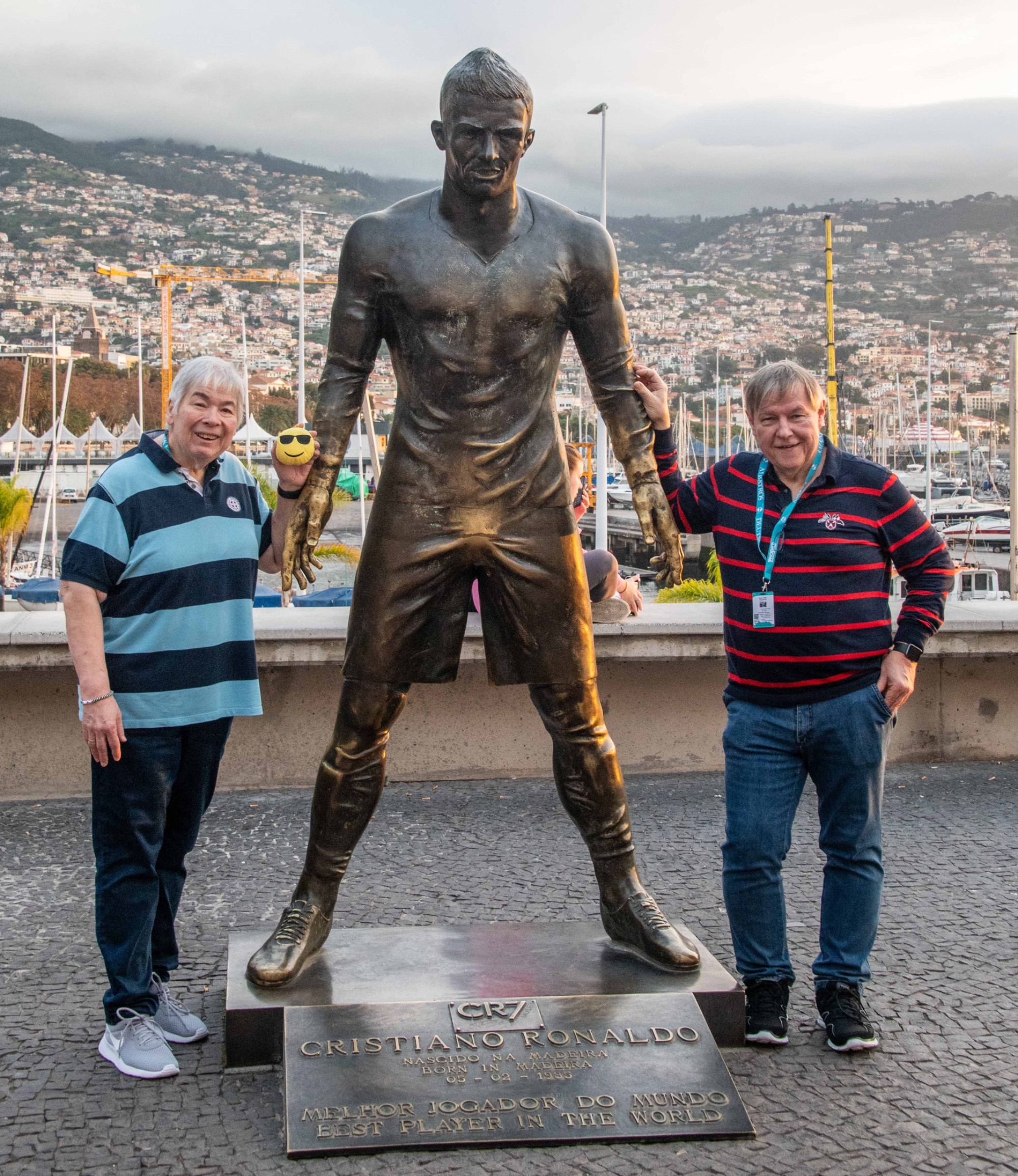 Cristiano Ronaldo Statue, Funchal, Madeira, Portugal