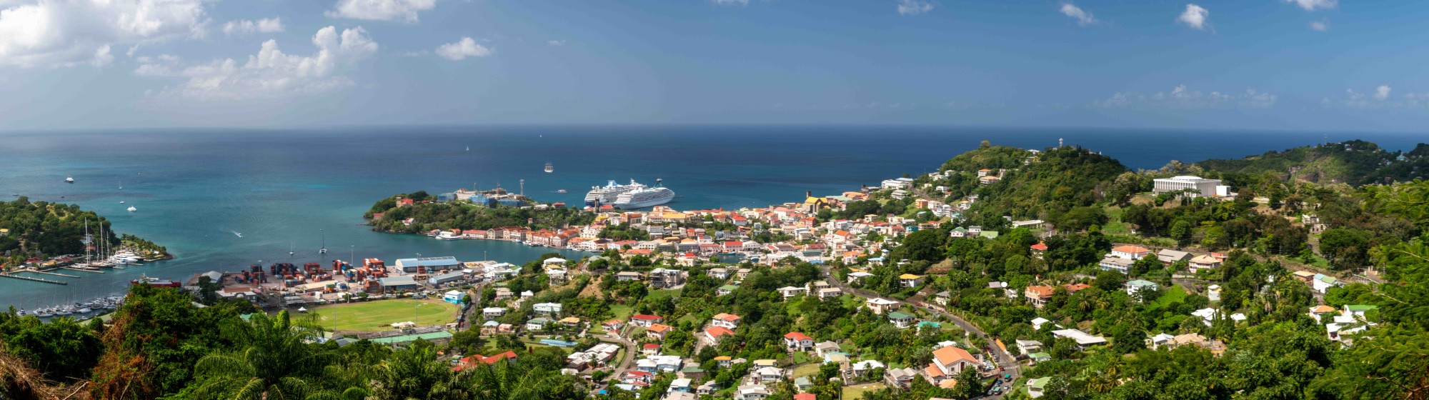 On St. George, Grenada