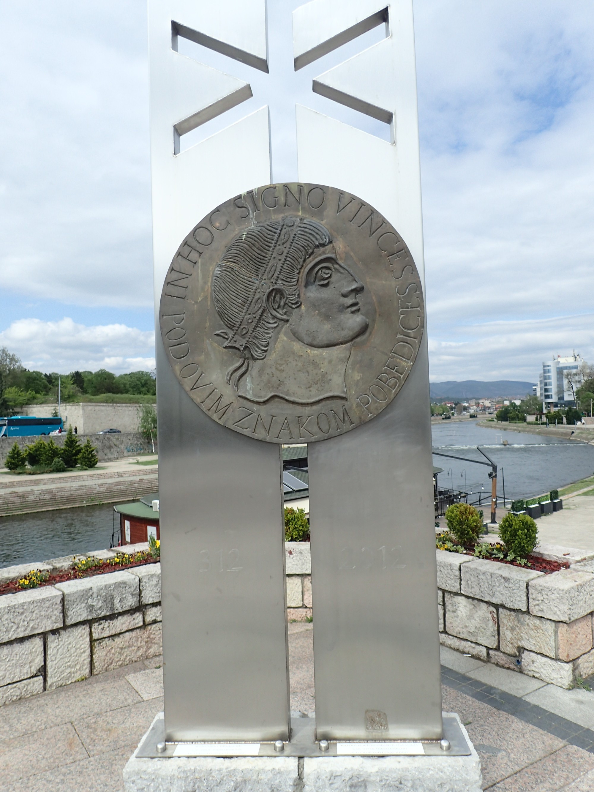 Monument to Emperor Constatine The Great, Serbia