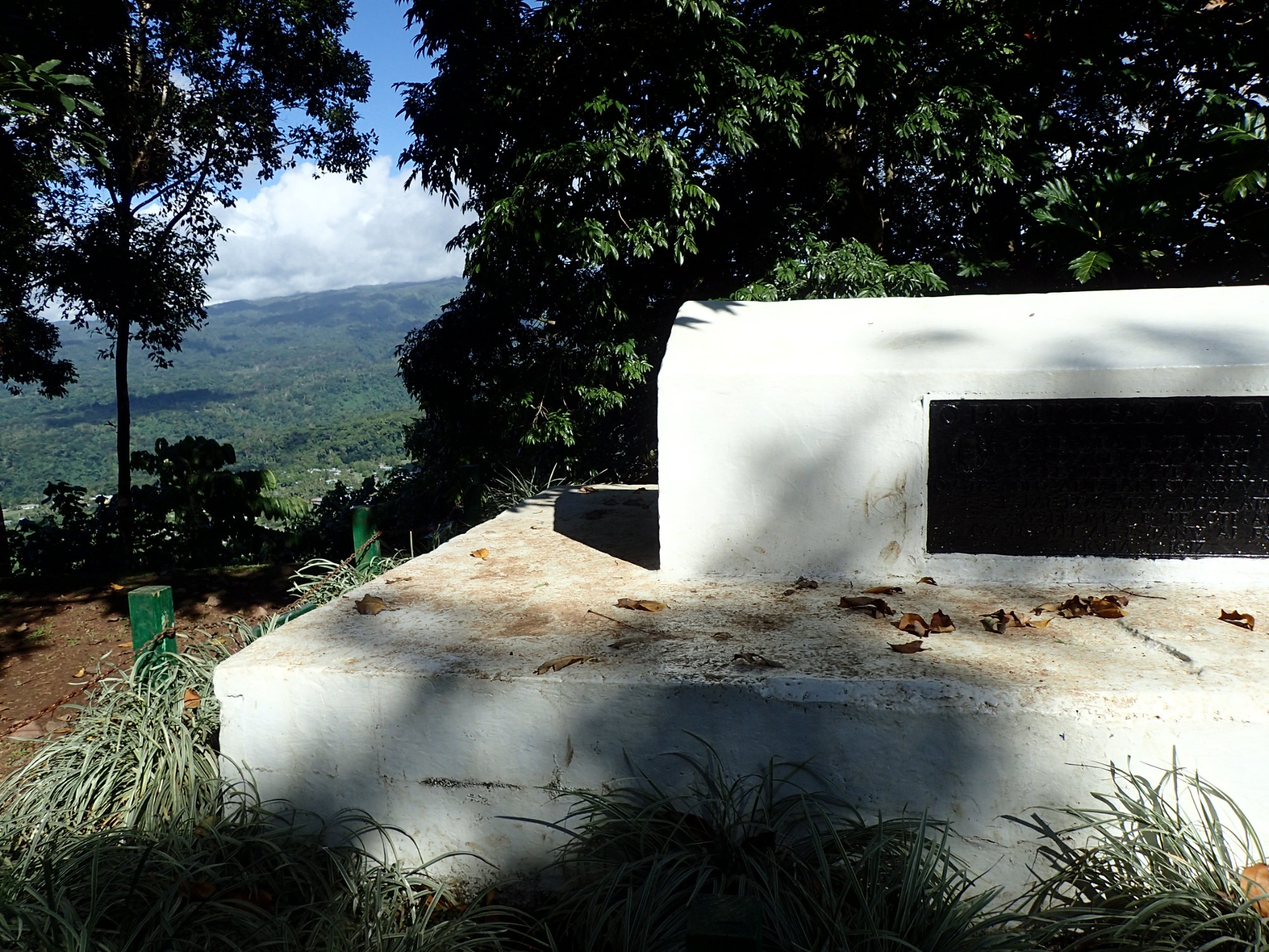 Robert Louis Stevenson' sTomb, Самоа