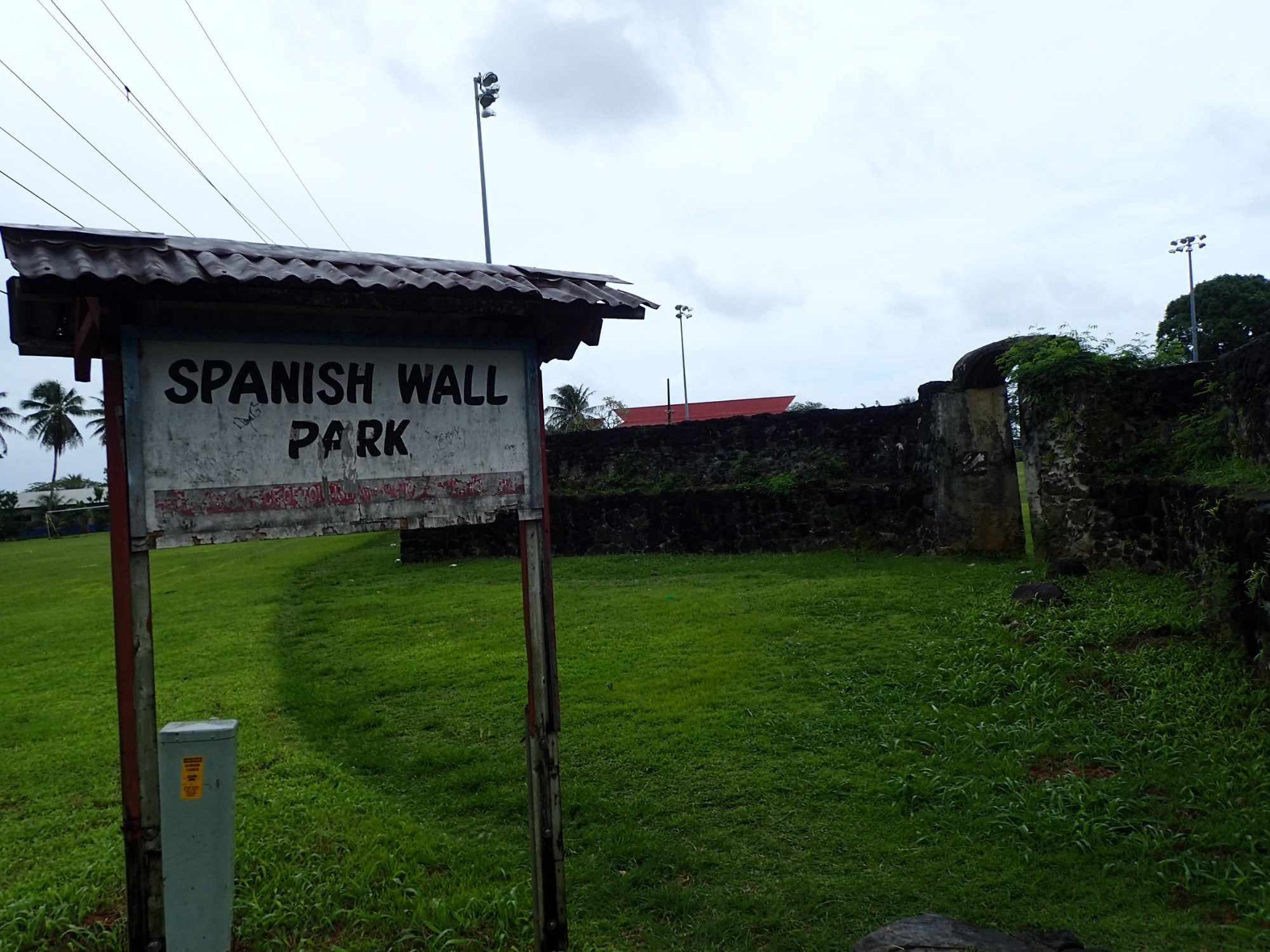 Spanish Wall Park, Federated States of Micronesia