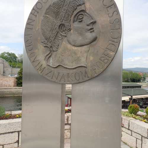 Momnument to Roman Emperor Costantine the Great in his home town Nish