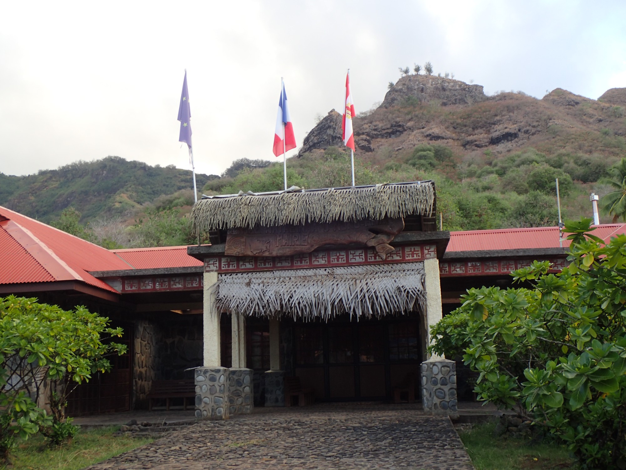 Taiohae Townhall, French Polynesia