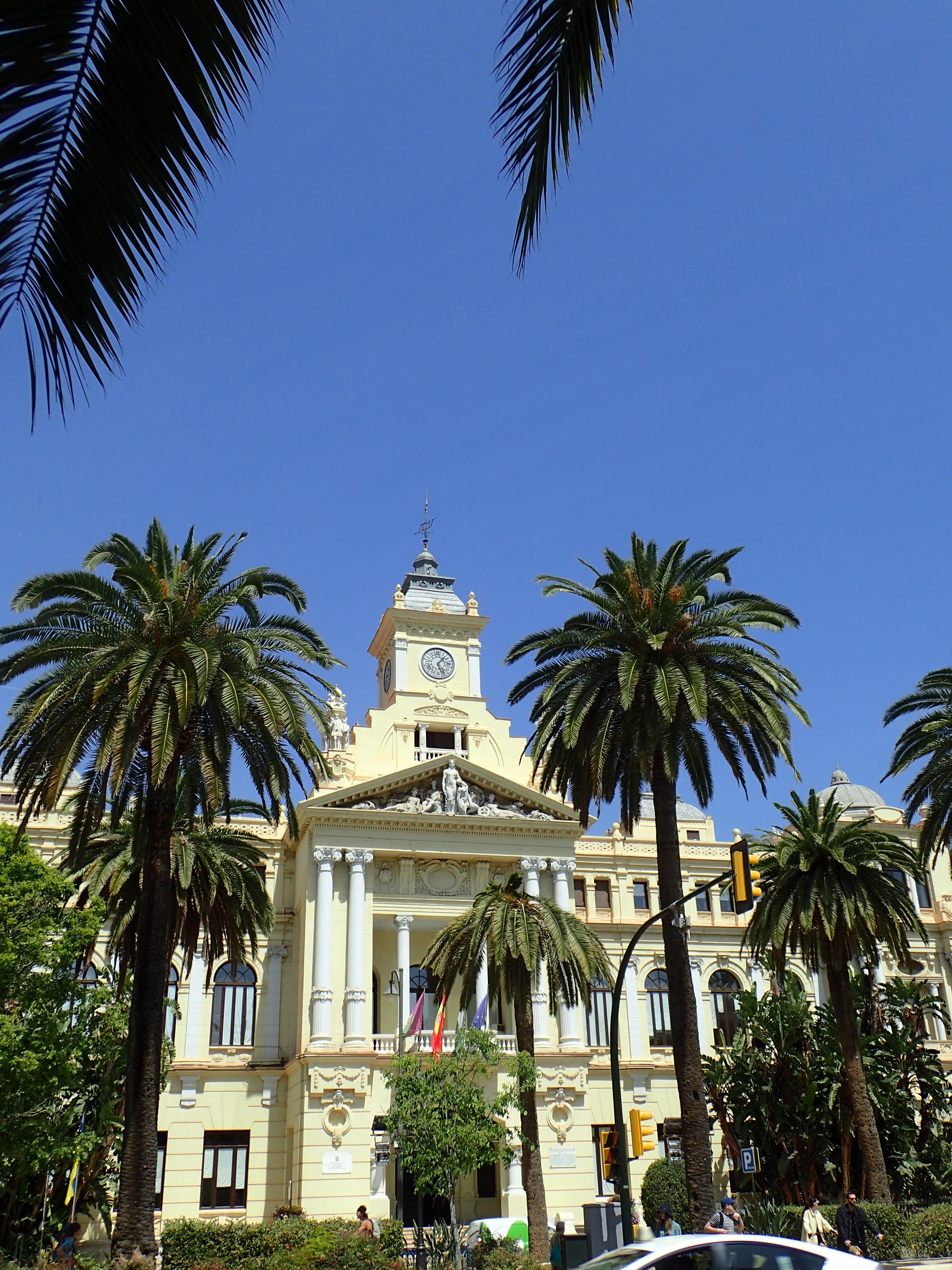 Ayuntamiento de Malaga 1919 Neo-Baroque City Hall, Spain