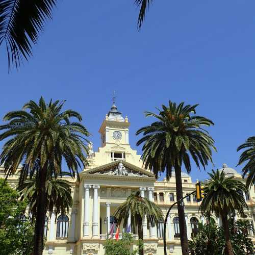 Ayuntamiento de Malaga 1919 Neo-Baroque City Hall, Spain