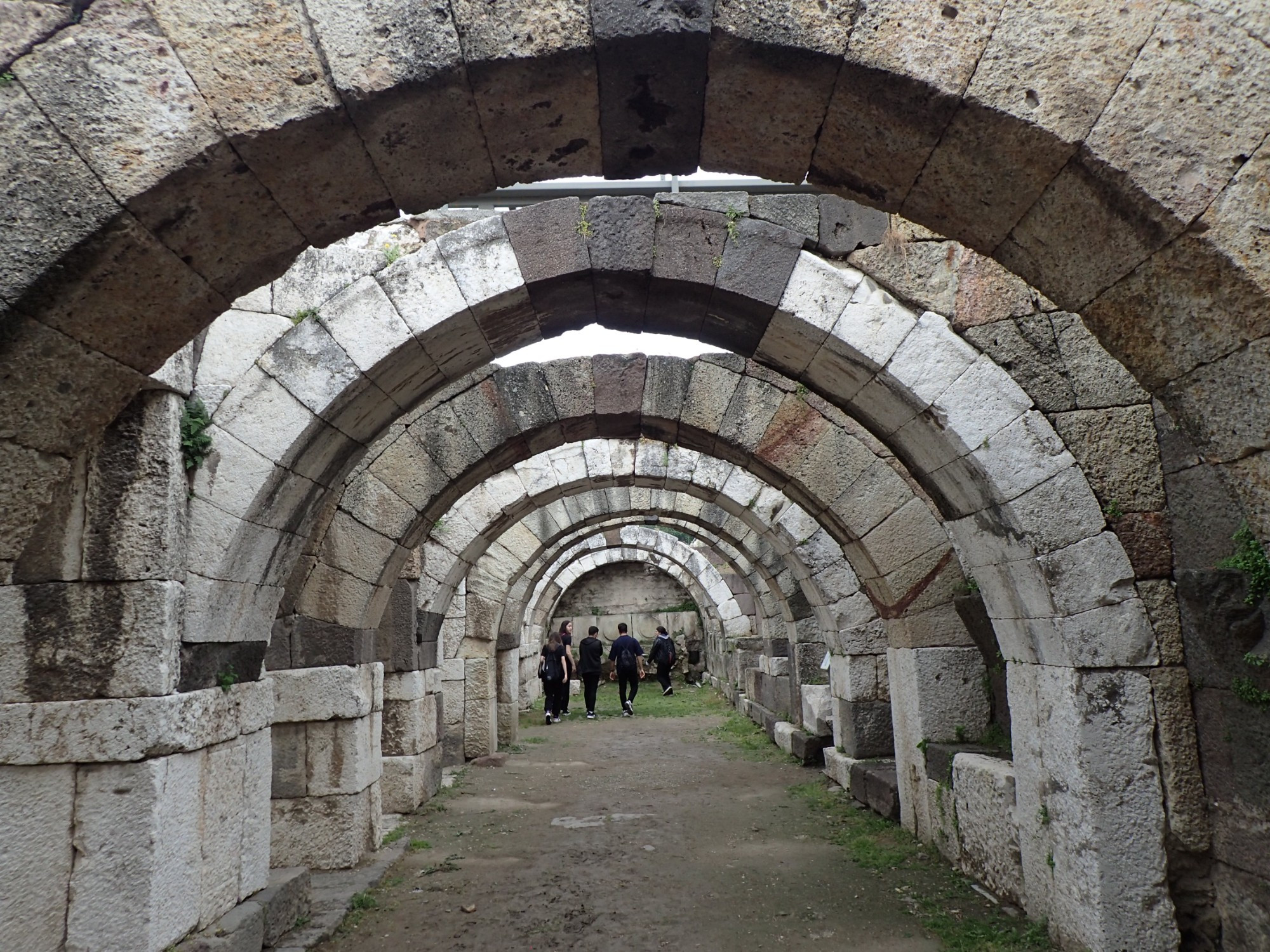 Smyrna Ancient Agora Ruins, Turkey