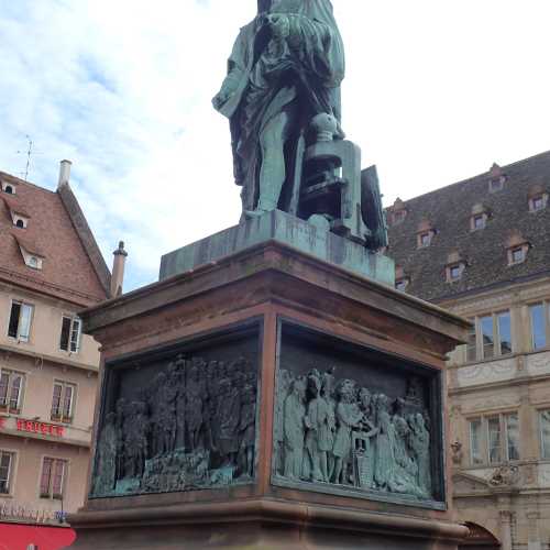 Statue de Johannes Gutenberg