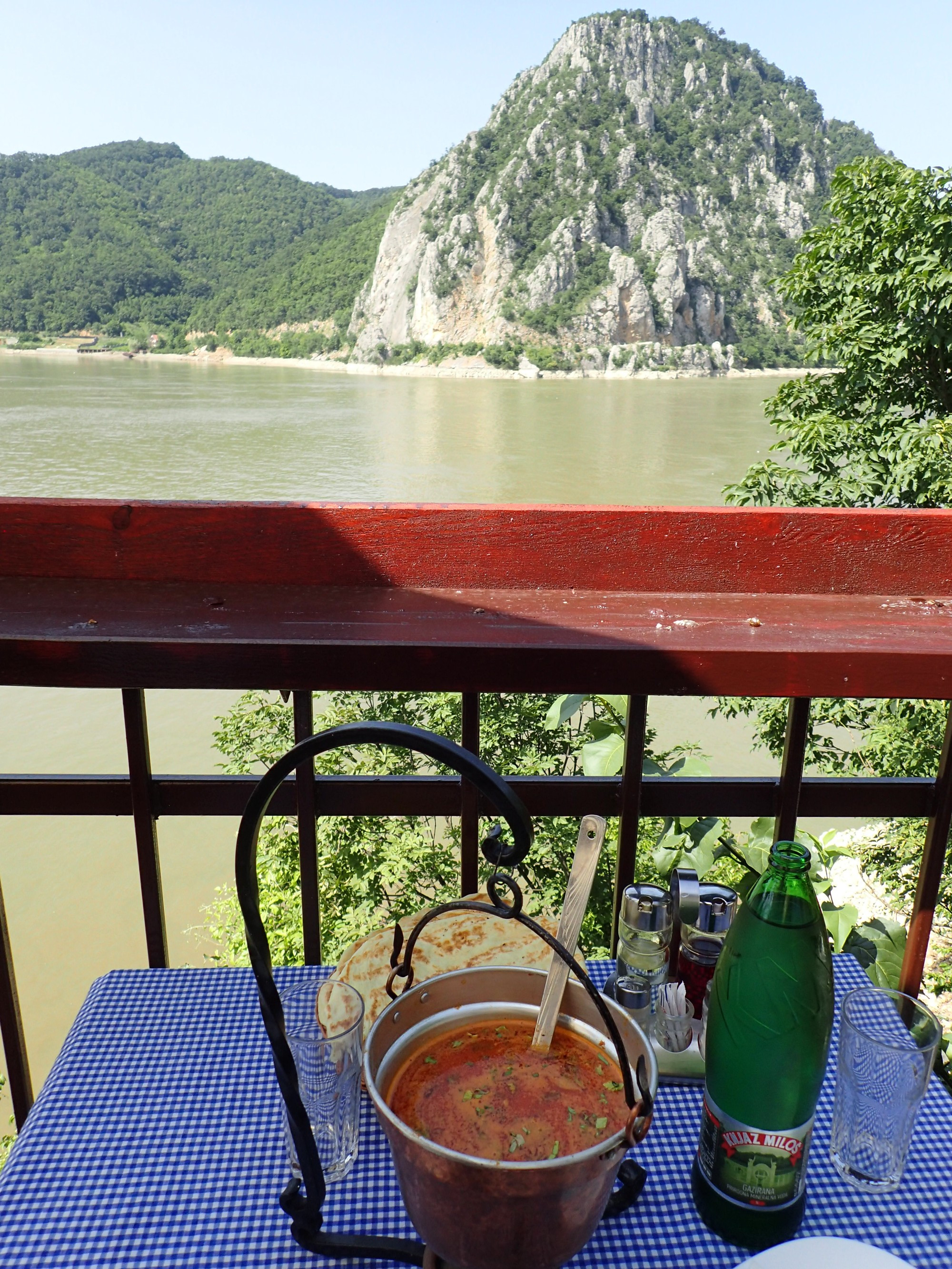 Varnica Restoran on the Danube at Tekija, Serbia