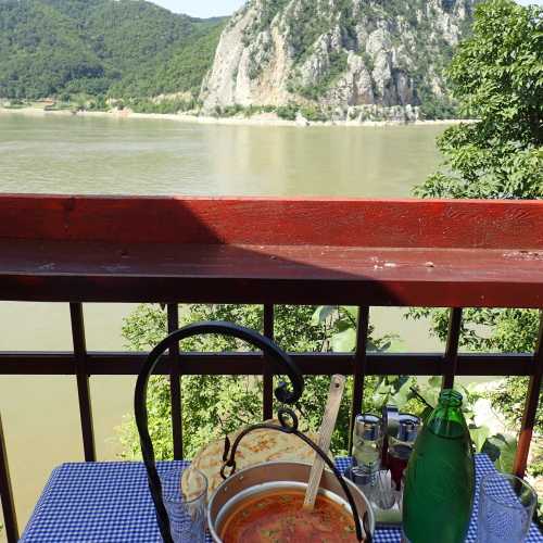 Varnica Restoran on the Danube at Tekija, Serbia