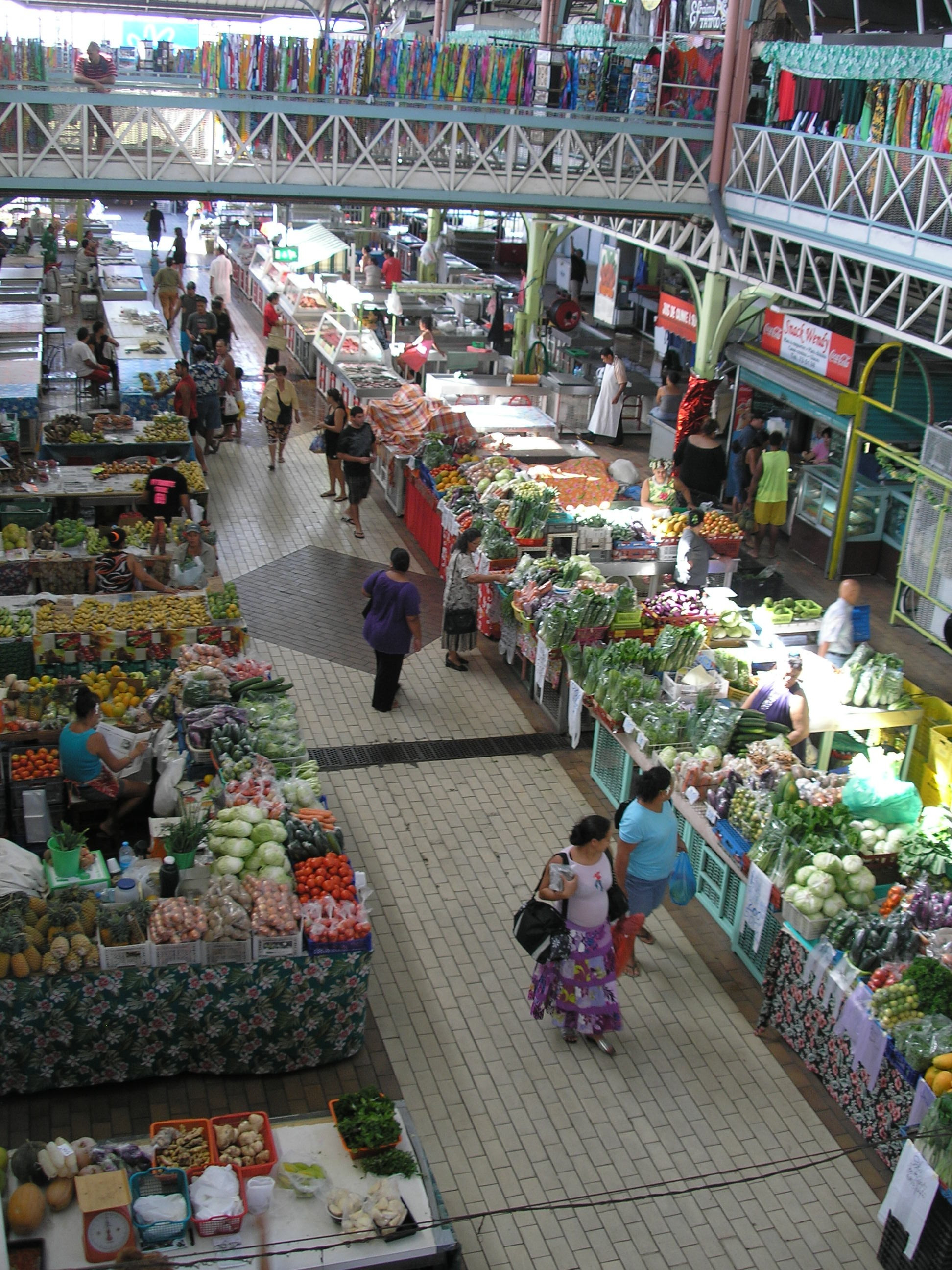 Papeete Market, Французская Полинезия