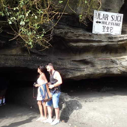 Ular Suci Holy Snake Cave, Indonesia