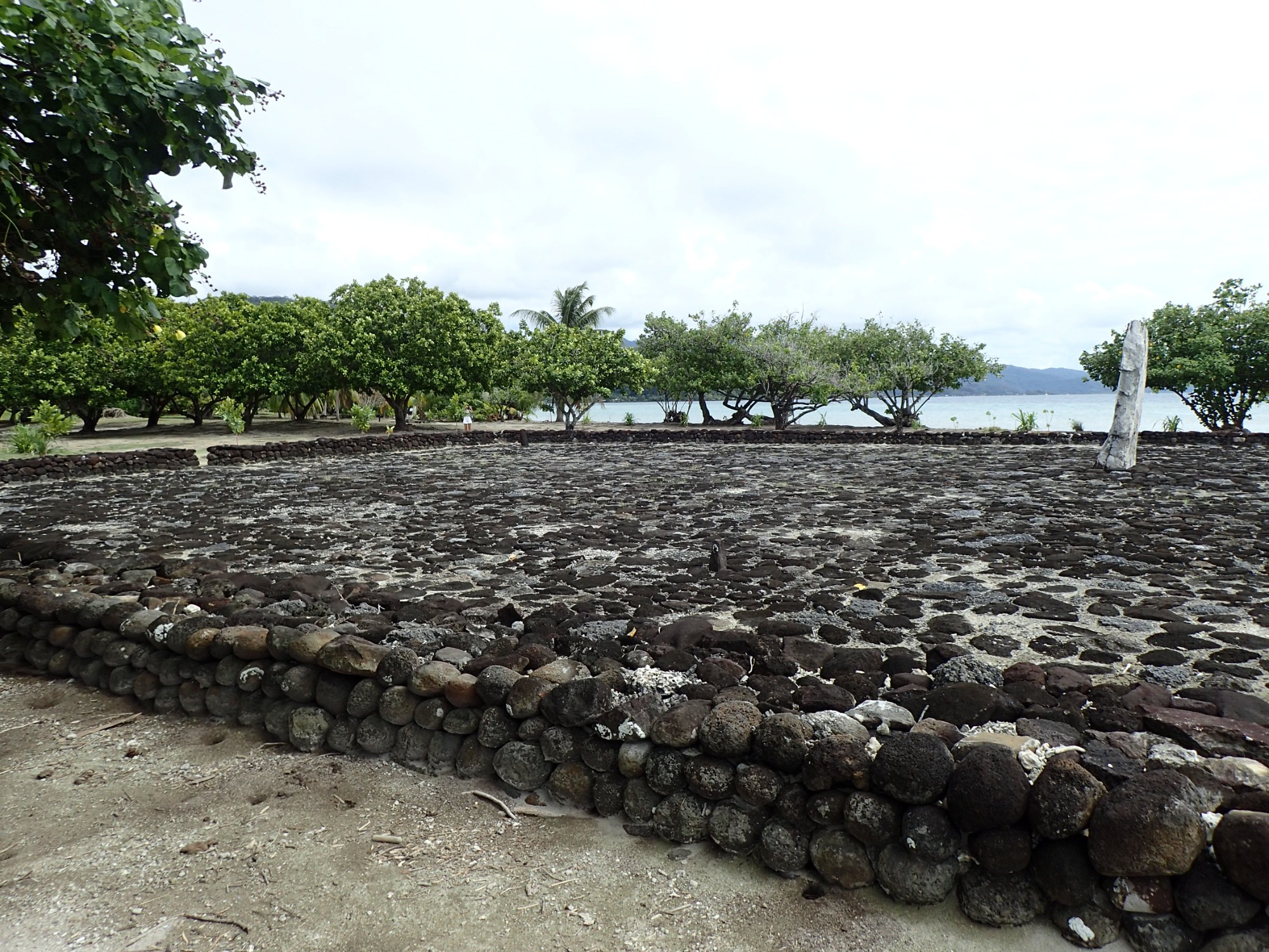 Taputapuatea Marae Sanctuary Ruins, French Polynesia
