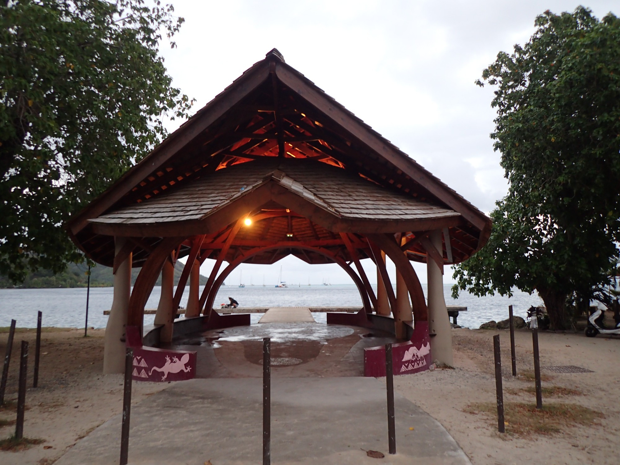 Fare Waterfront Shelter, French Polynesia