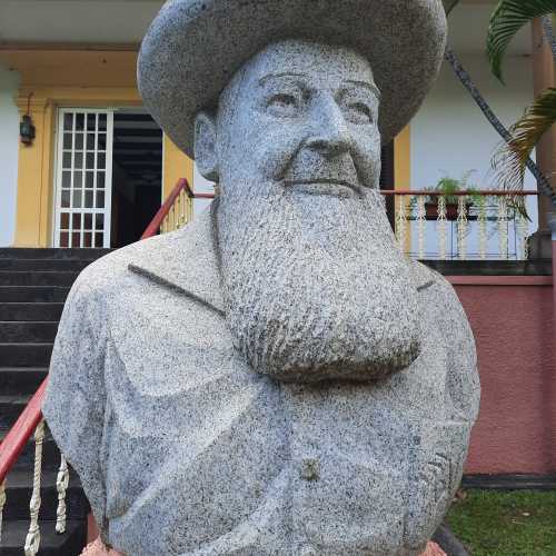 Monument to Pioneer Missionary Victor Vallon