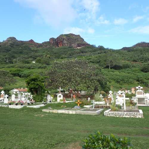 Cemetery of Taiohae, French Polynesia