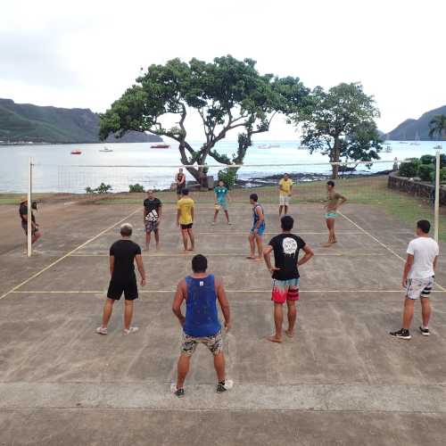 Taiohae Town Centre Volley Ball Court, French Polynesia