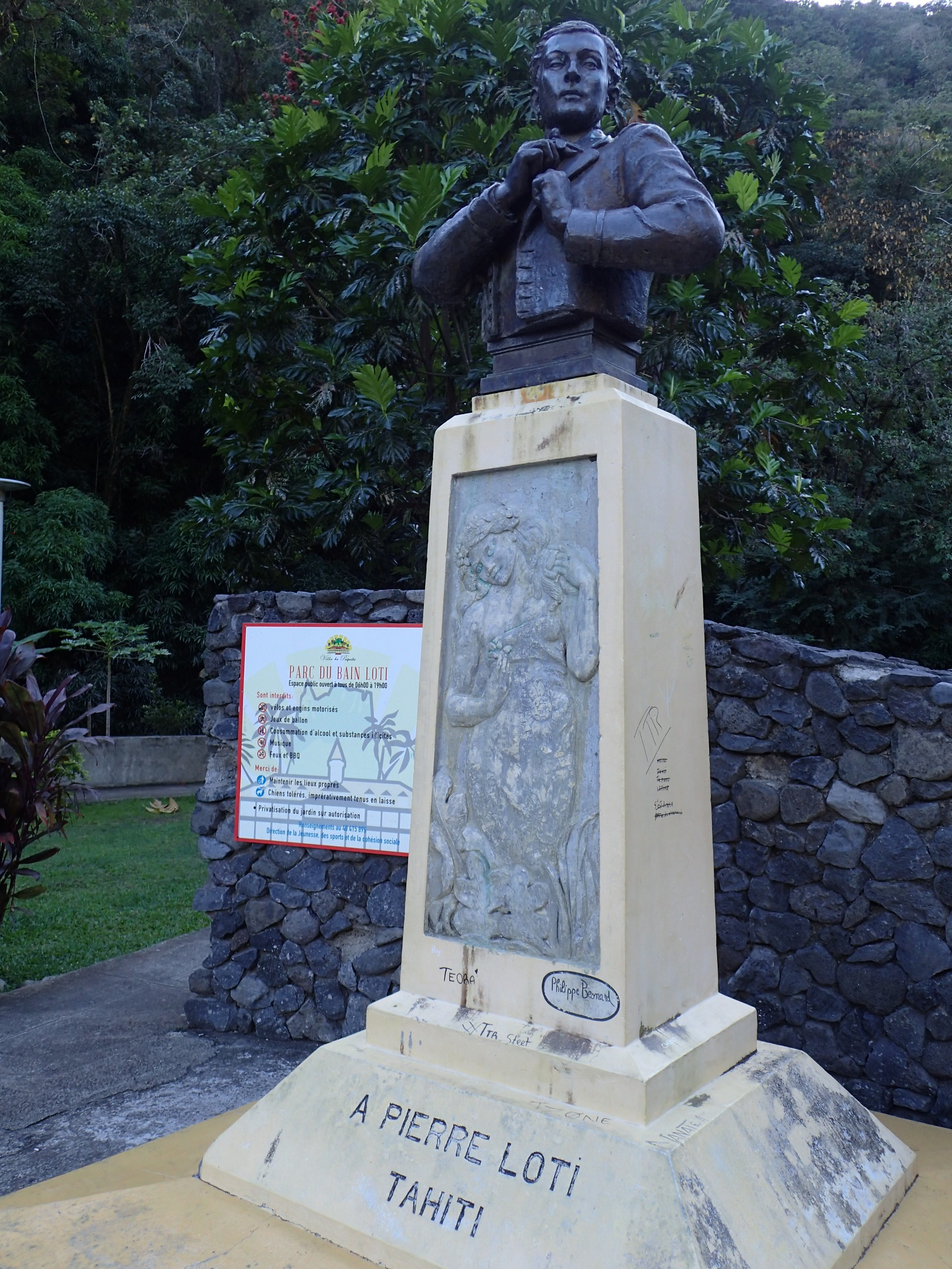 Pierre Loti Monument, French Polynesia