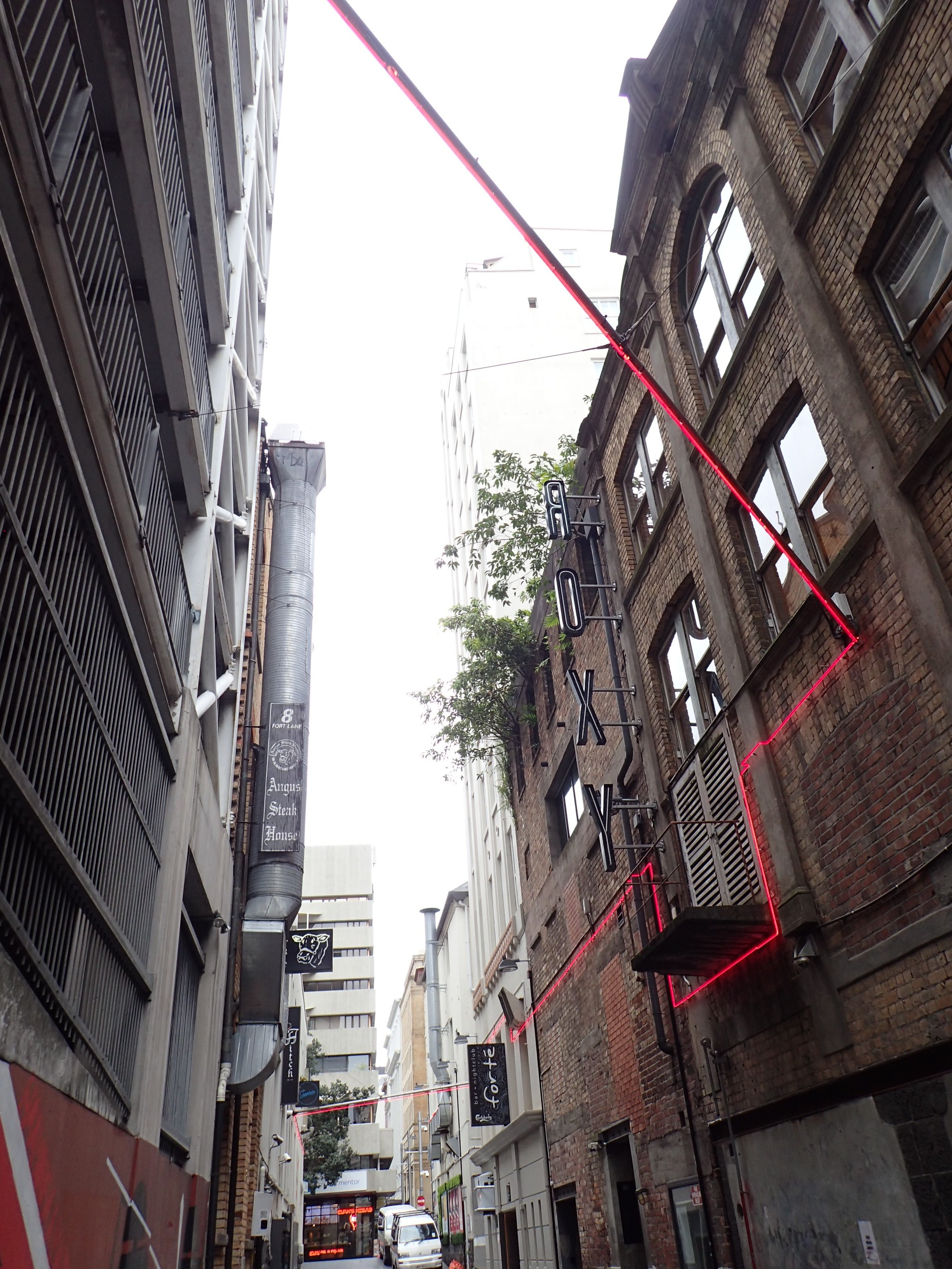 Old Red Light District of Auckland, New Zealand
