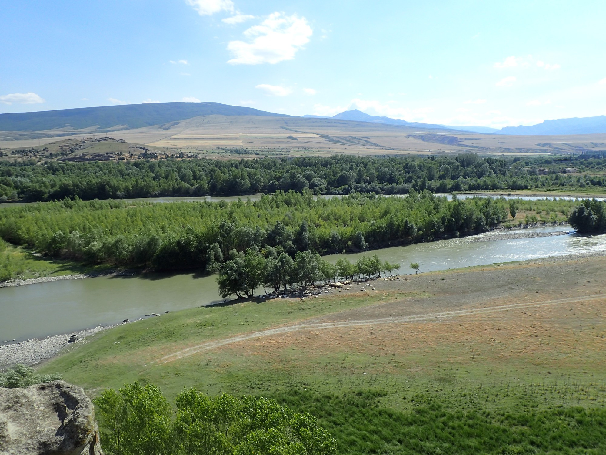 Uplistsikhe Kura River, Georgia