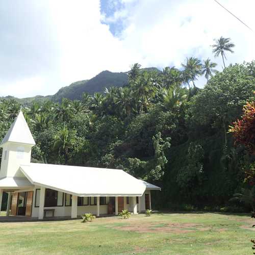 Church of Puamau, French Polynesia
