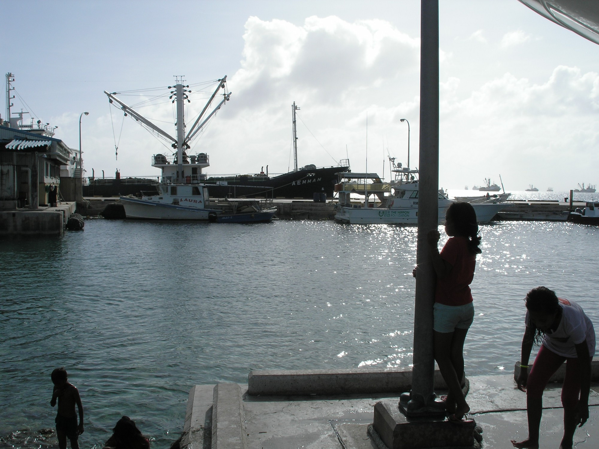 Uliga Pier, Marshall Islands