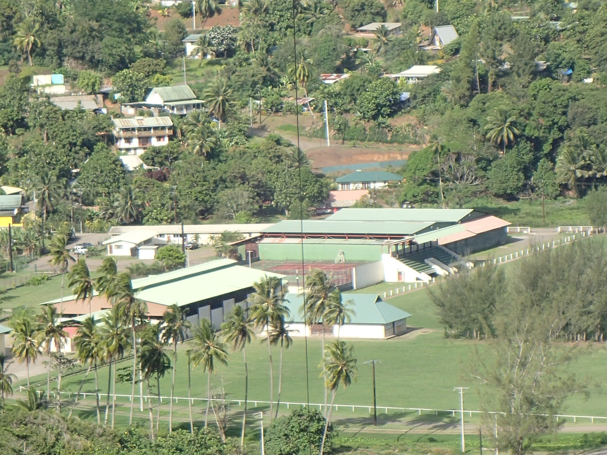 Stadium & Gymnasium of Atuona, French Polynesia