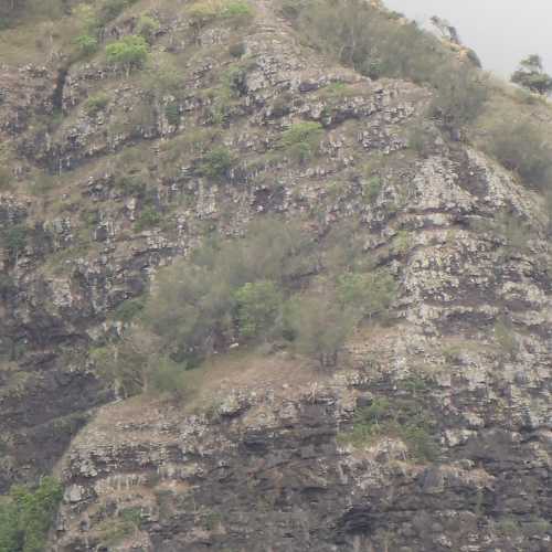 Tevaitiu Mountain - with wild goats, French Polynesia