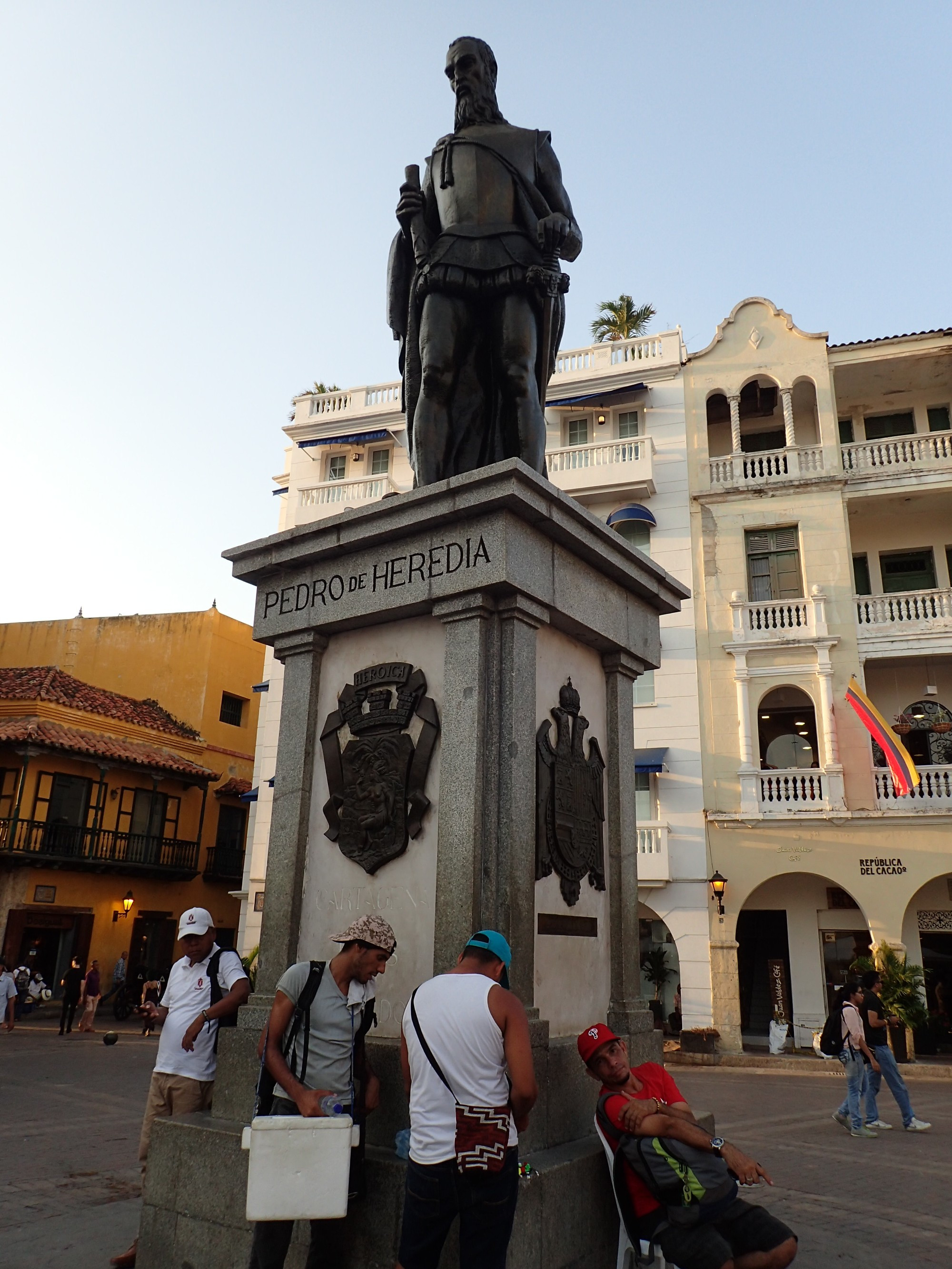 Pedro Heredia Statue, Colombia