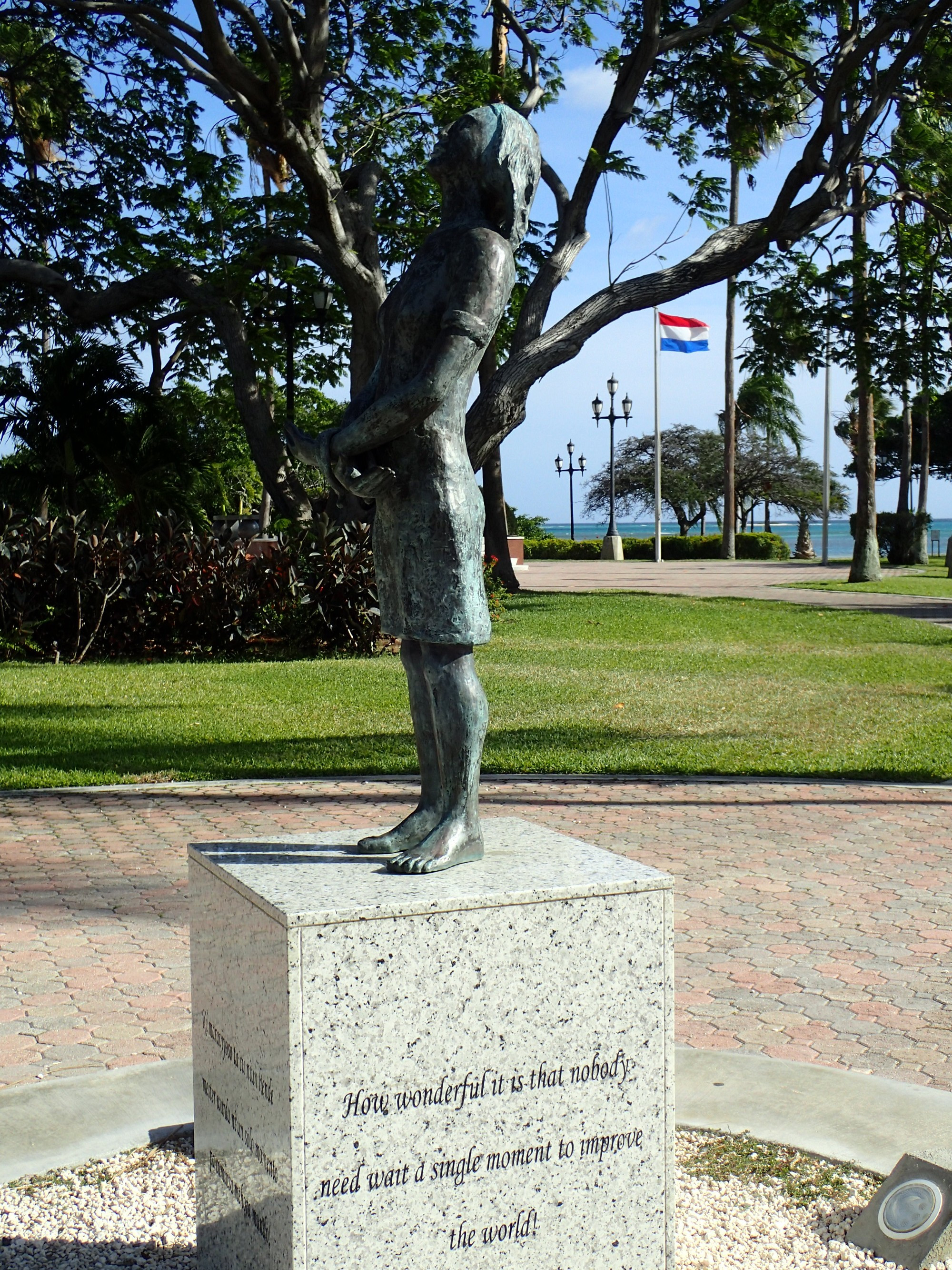 Anne Frank Statue, Аруба