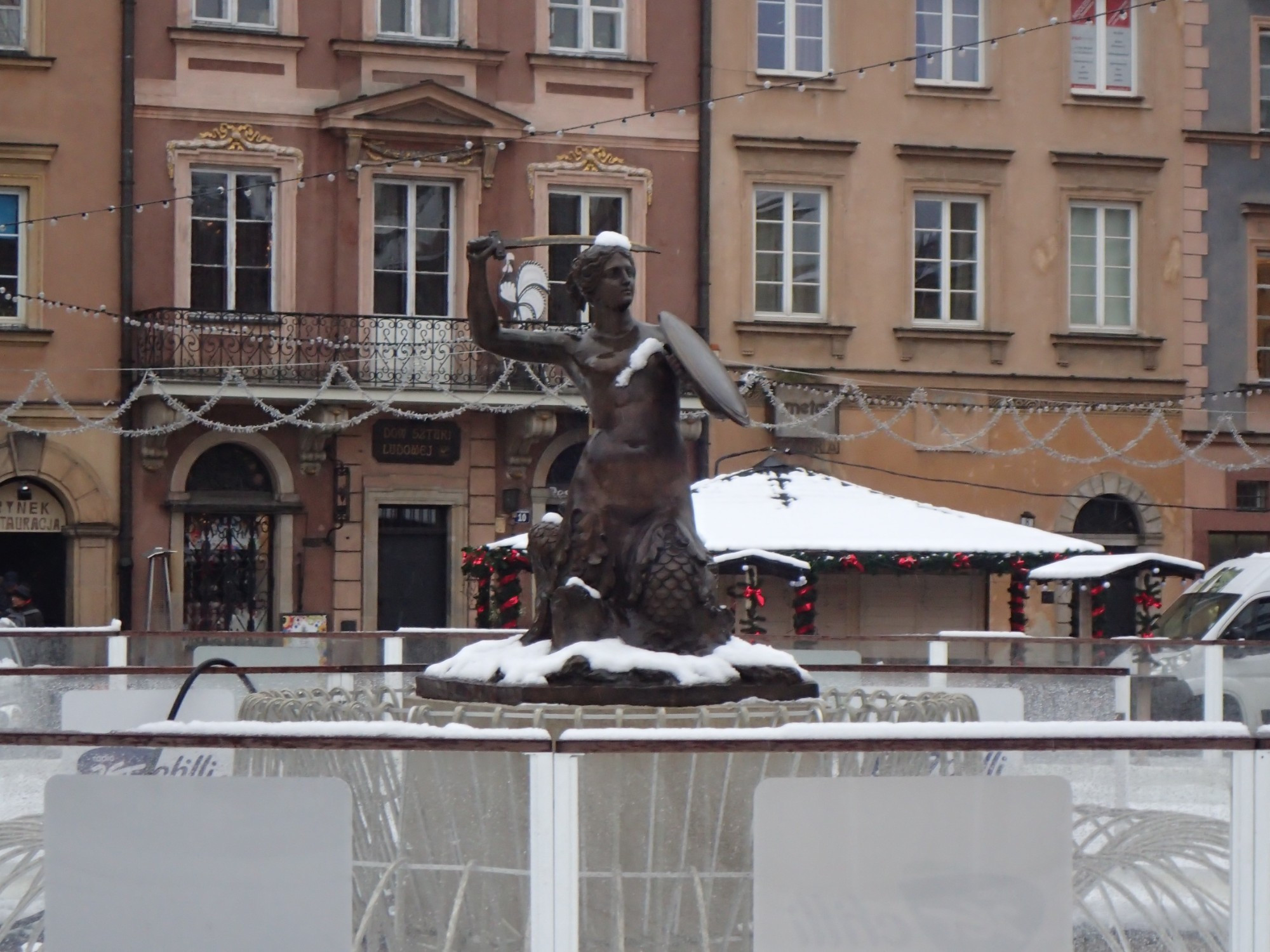 Mermaid Statue - Syrenka Warszawska, Poland