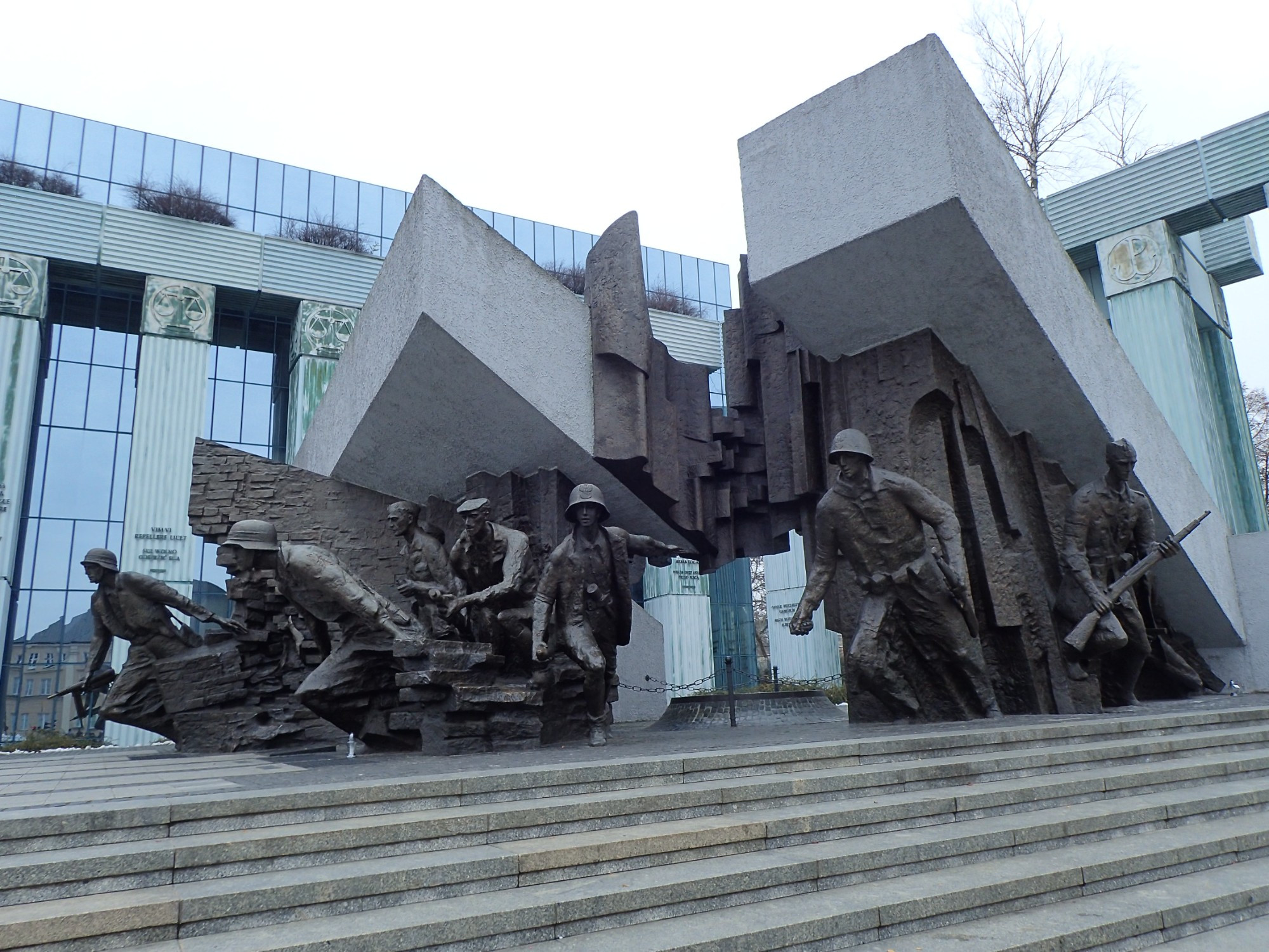 Warsaw Uprising Monument, Poland