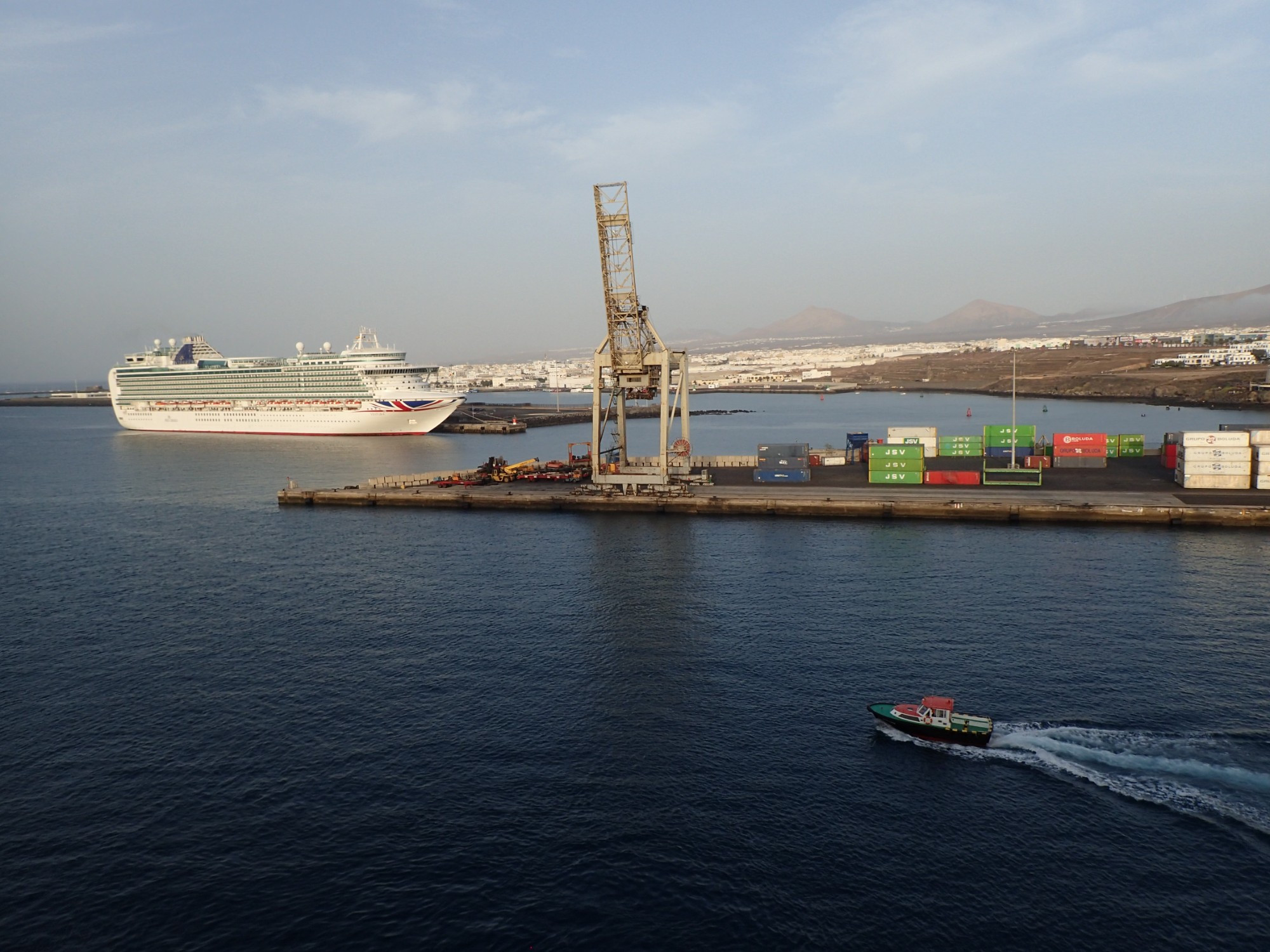 Lanzarote Harbour, Spain