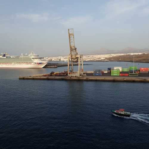 Lanzarote Harbour, Spain