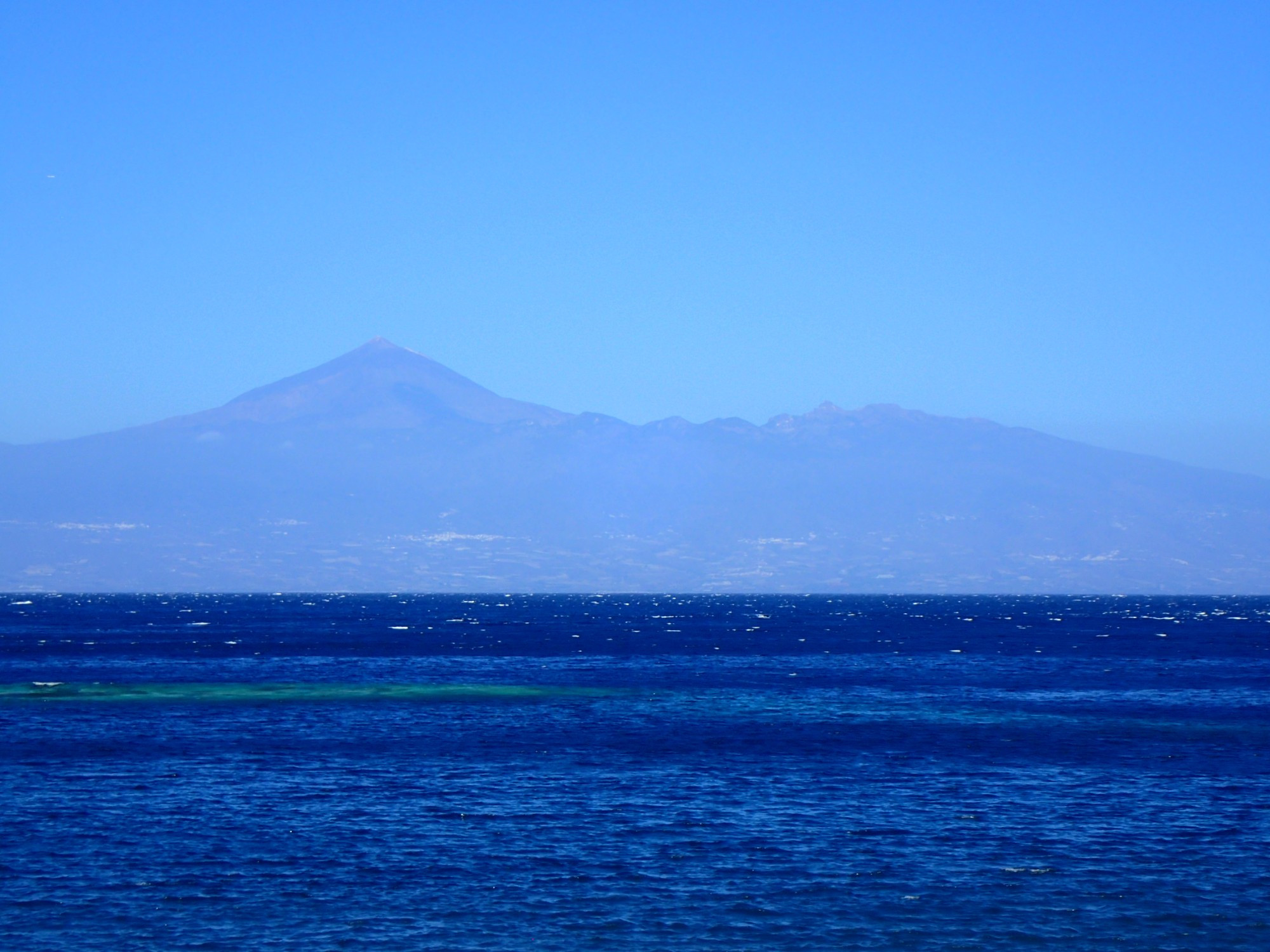 El Teide Volcano Viewed from La Gomera, Spain