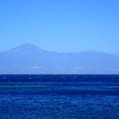 El Teide Volcano Viewed from La Gomera, Spain