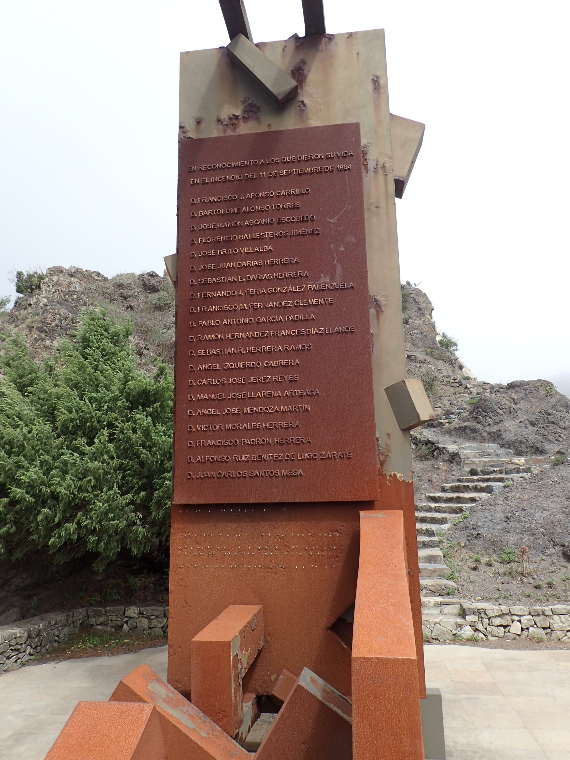 Monument to Forest Fire Victims 1984, Испания