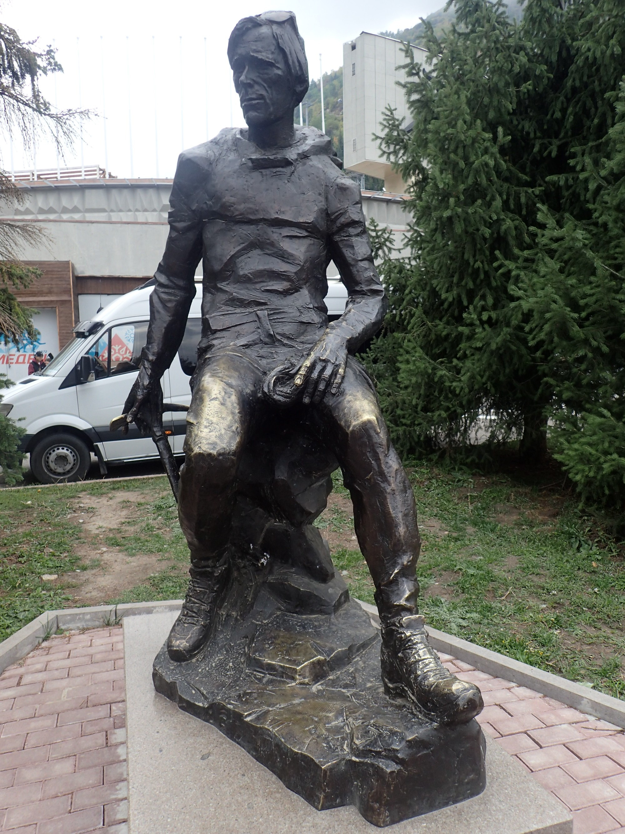 Anatoli Alpinist Monument, Kazakhstan