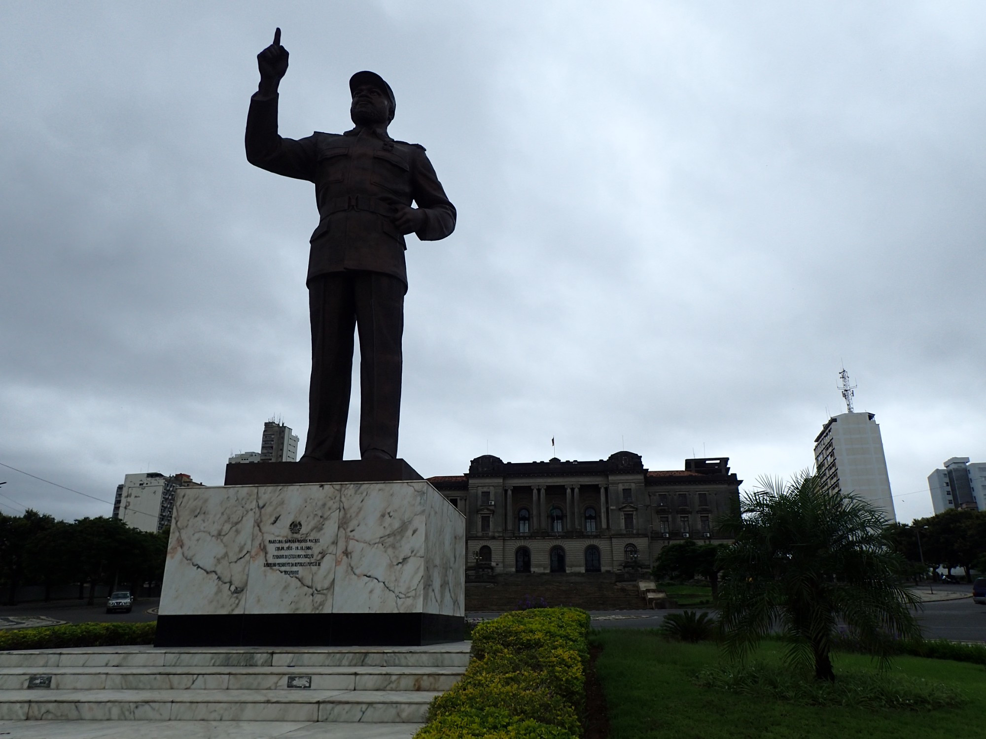 Samoral Machel Statue, Mozambique