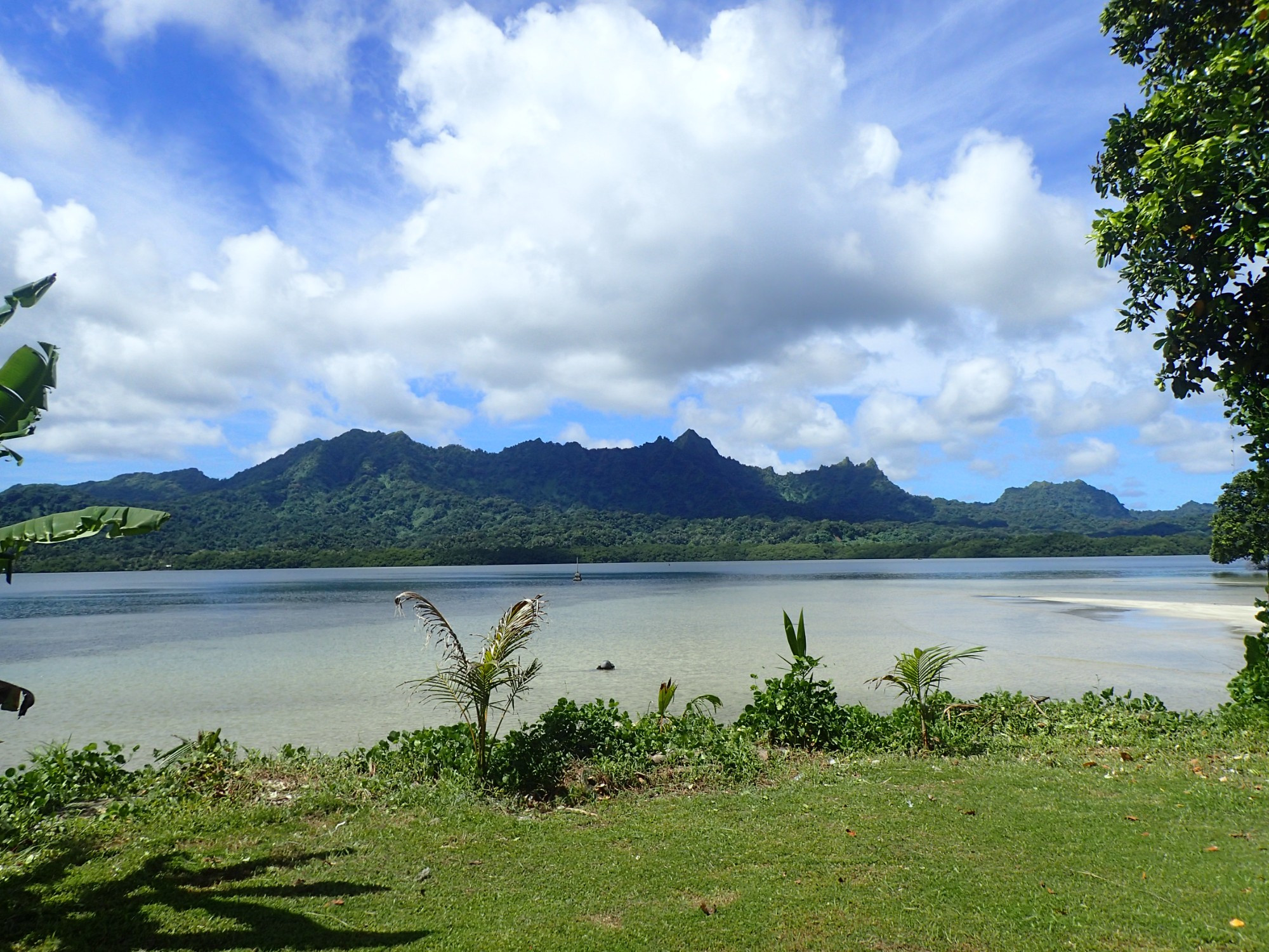 Sleeping Lady Silhouette Mountains, Federated States of Micronesia