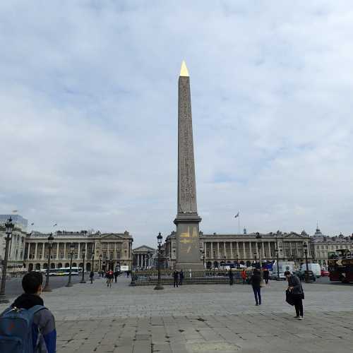 Obelisque at Place de la Concorde, Франция