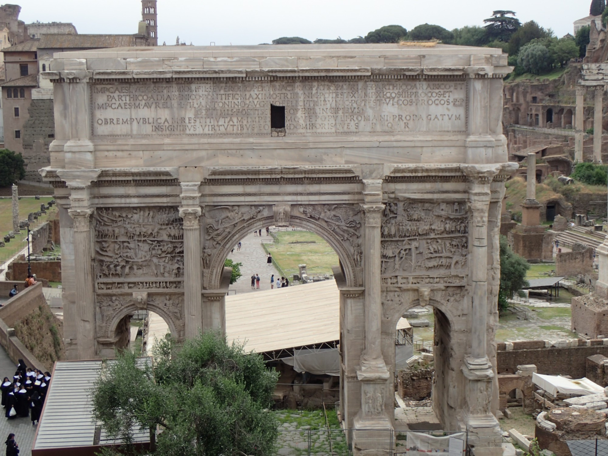 Arch of Septimius Severus, Италия