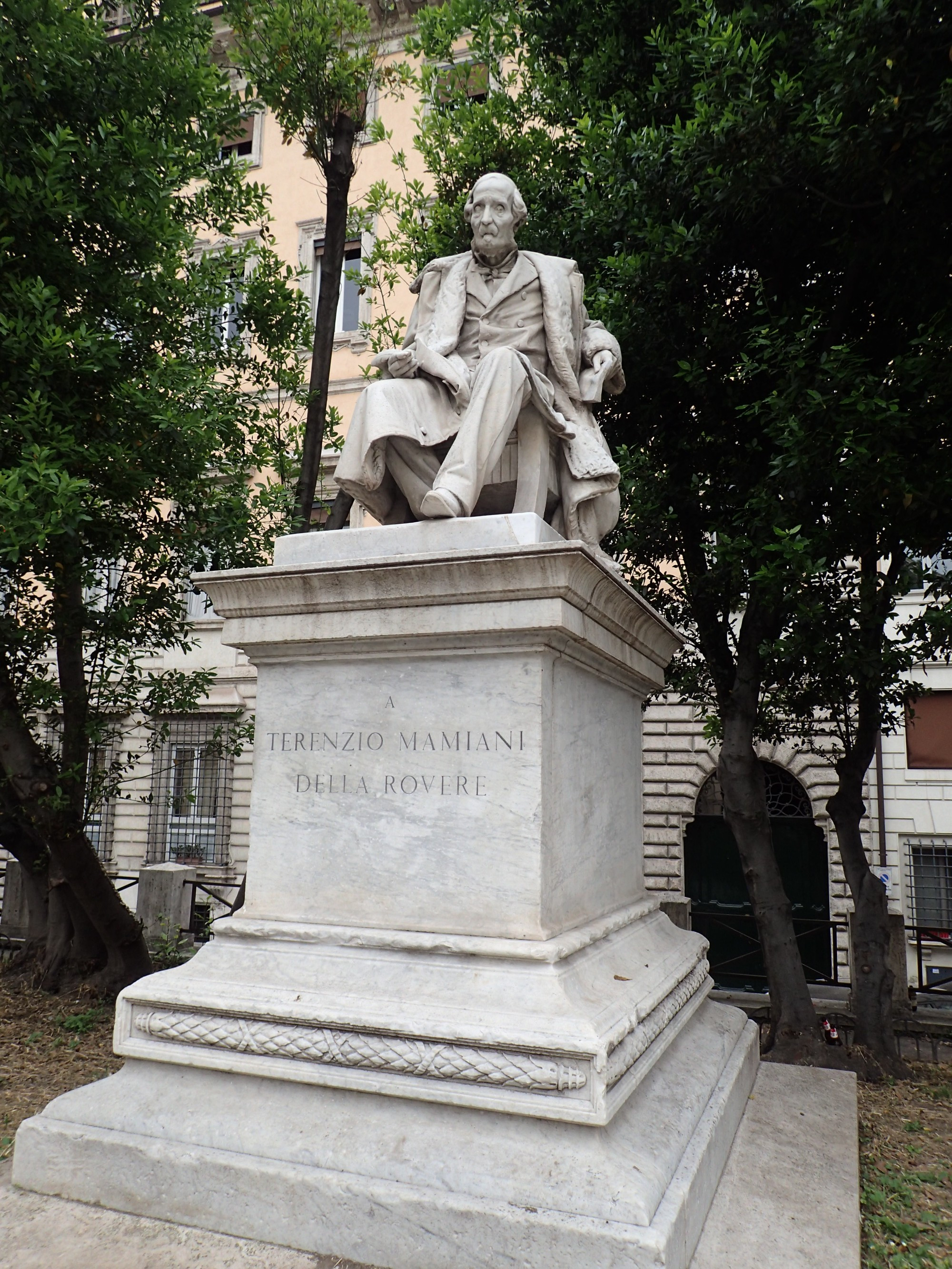 Terenzio Mamiani Statue, Италия