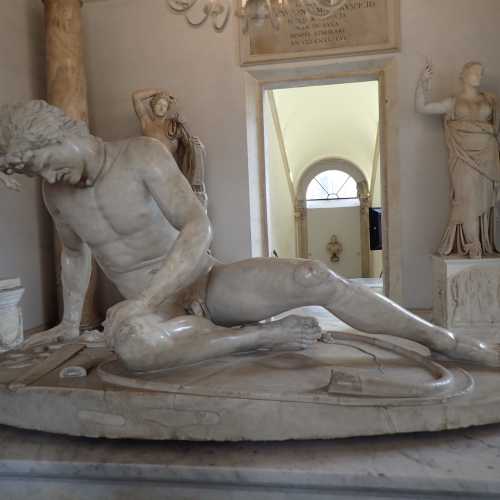 Dying Gaul Marble Statue, Italy